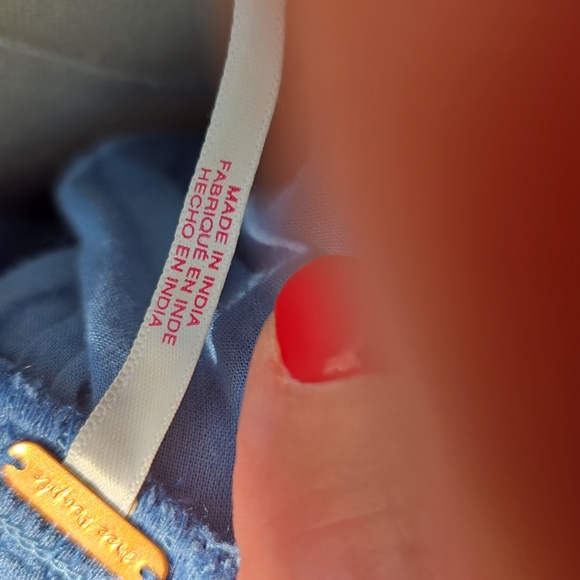 Blue Bohemian Maxi Dress - Picture 5 of 5